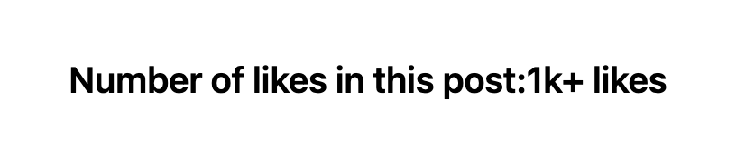 Interval plurals rendering number of likes in a post in en-US locale | Phrase